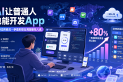 AI让普通人也能开发App，全球应用商店一季度新增应用量暴涨八成