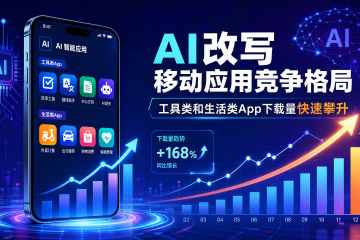 AI改写移动应用竞争格局：工具类和生活类App下载量快速攀升