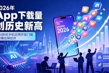 2026年App下载量创历史新高：AI降低手机应用开发门槛引爆应用经济